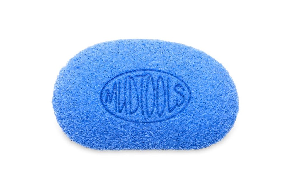 Mudtools Blue Workhorse Sponge — HICKORY CLAY